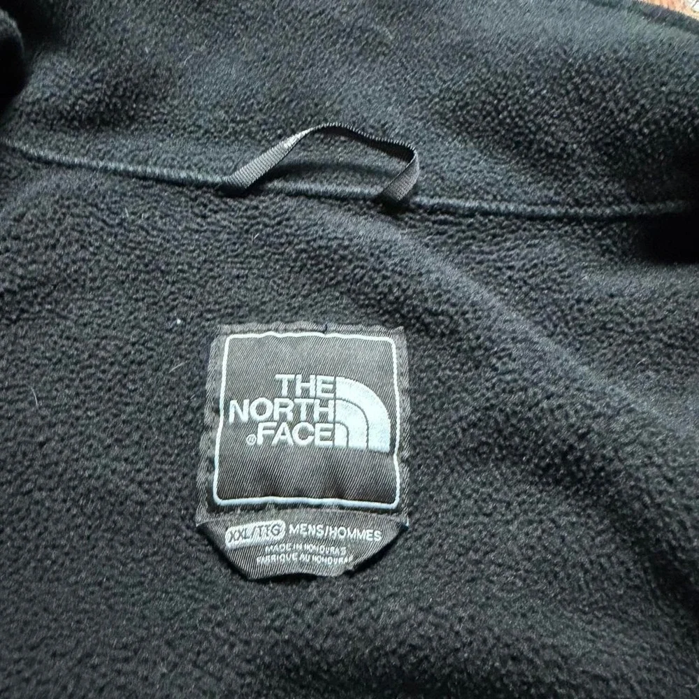 The North Face Black Grey Men's Denali Retro Fleece Jacket XXL